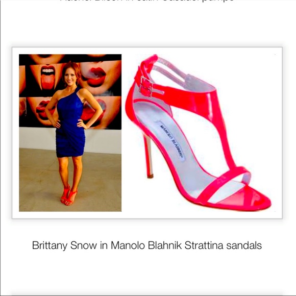 Manolo Blahnik Strattina Sandal - Picture 1 of 16
